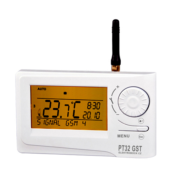 ELEKTROBOCK PT32 GST Digitální termostat s GSM modulem 0639
