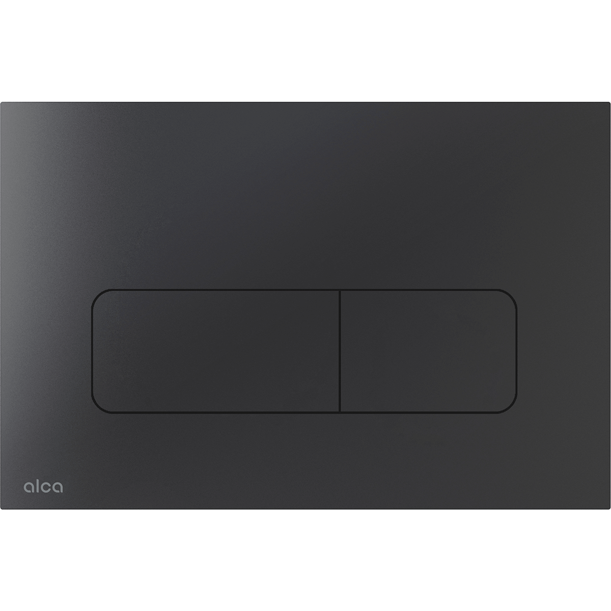 Alcadrain Ovládací tlačítko pro předstěnové instalační systémy, nerez-černá mat MOON-BLACK