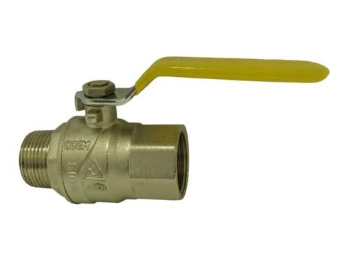 STENO kulový ventil 6/4" páka MF - plyn 3100