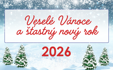 VESELÉ VÁNOCE A ŠŤASTNÝ NOVÝ ROK