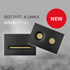 Ovládací tlačítka DOT.DOT. a LINKA od Alcy a Lucie Koldové