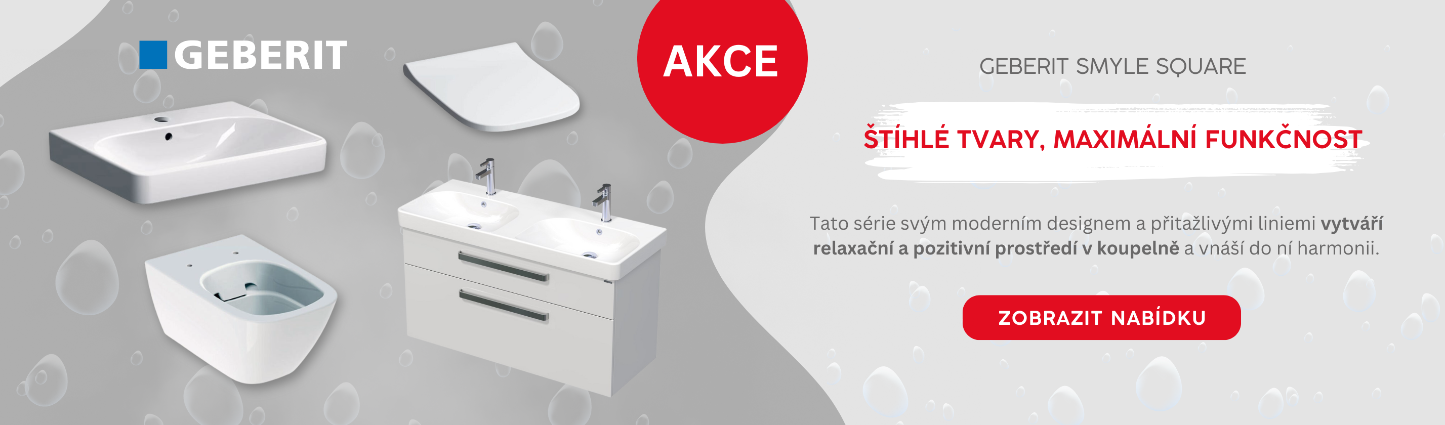 Geberit koupelnová série Smyle Square