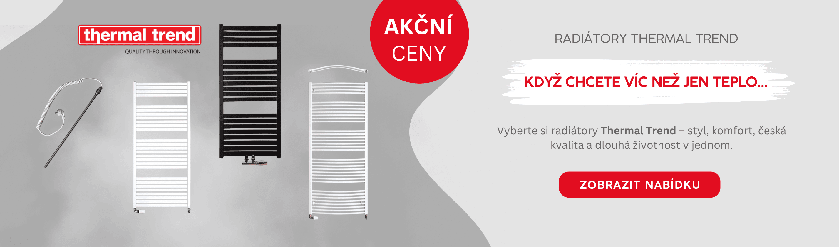 Koupelnové radiátory THERMAL TREND