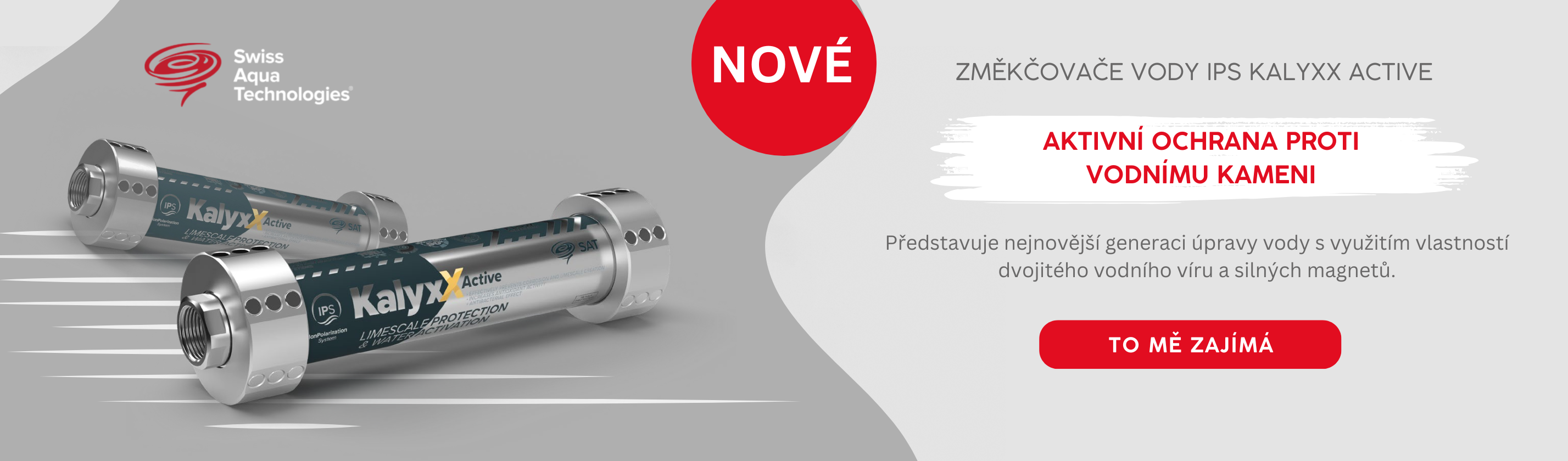 NOVINKA! Změkčovače vody IPS Kalyxx Active