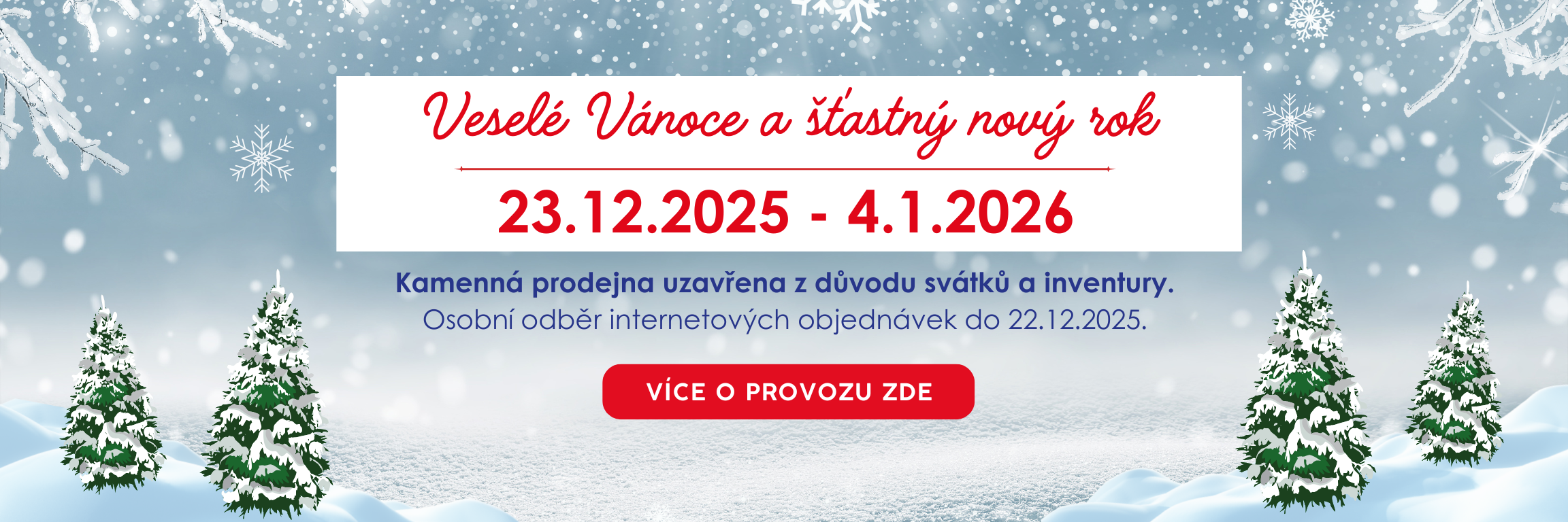 PF 2026 a provoz na konci roku