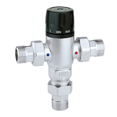CALEFFI termostatický směšovací ventil 521 3/4" 30–65 °C 521500