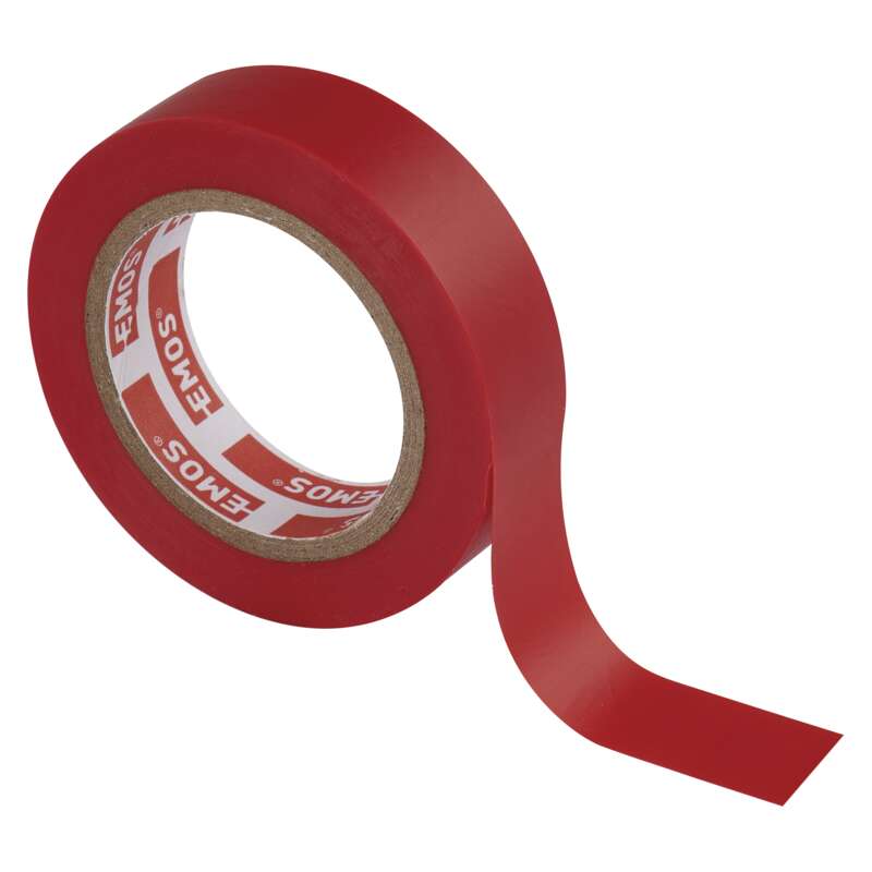 EMOS izolační páska 15mm x 10m, červená F61513