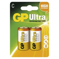 GP alkalická baterie ULTRA C (LR14) 2BL, B1931 1014312000