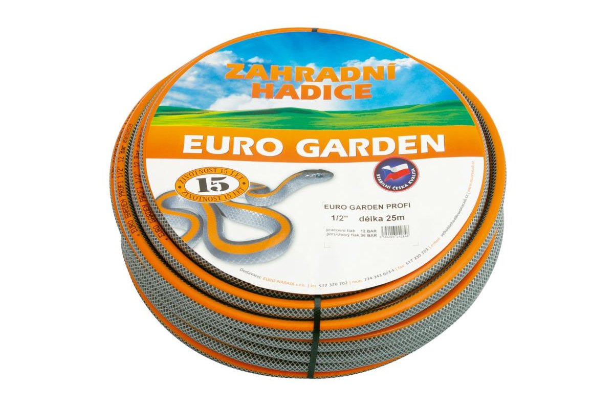 Zahradní hadice 1/2" EURO GARDEN PROFI 50m 147454