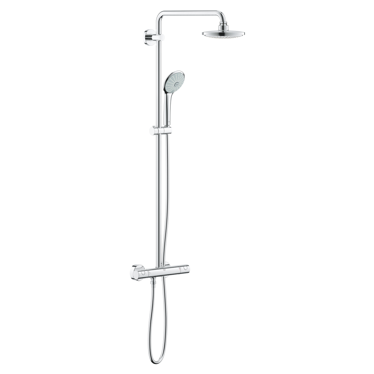 GROHE EUPHORIA sprchový set s termostatem, 180 mm, 3 proudy, chrom 27296001
