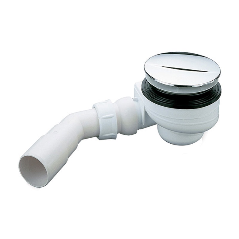 Sifon pro sprchové vaničky Turboflow 1, 90mm, bílá 0205240