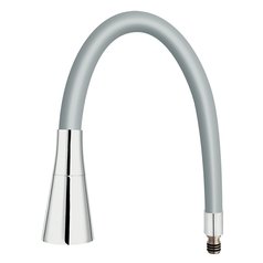 NOVASERVIS Elastické rameno k baterii 70720, stříbrošedá-chrom