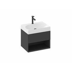 RAVAK SD Lite 60 skříňka pod umyvadlo černá matná