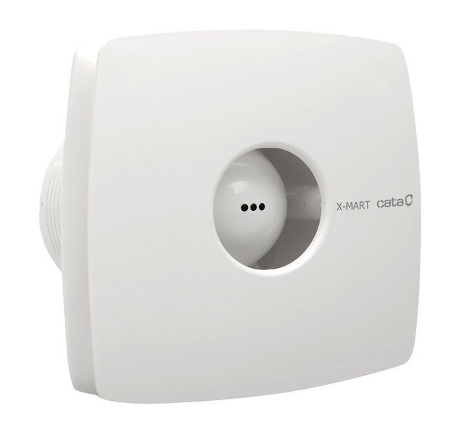 X-MART 10 koupelnový ventilátor axiální, 15W, potrubí 100mm, bílá