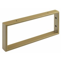 Podpěrná konzole 350x150x40mm, lakovaná ocel, zlato mat, 1 ks