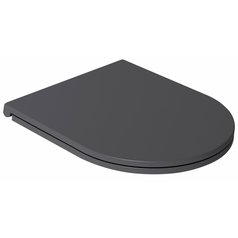INFINITY WC sedátko, SLIM, Soft Close, Easy Take, antracit