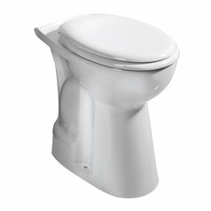 HANDICAP WC mísa kombi, zvýšený sedák, spodní odpad, 36,5x67,2cm, bílá