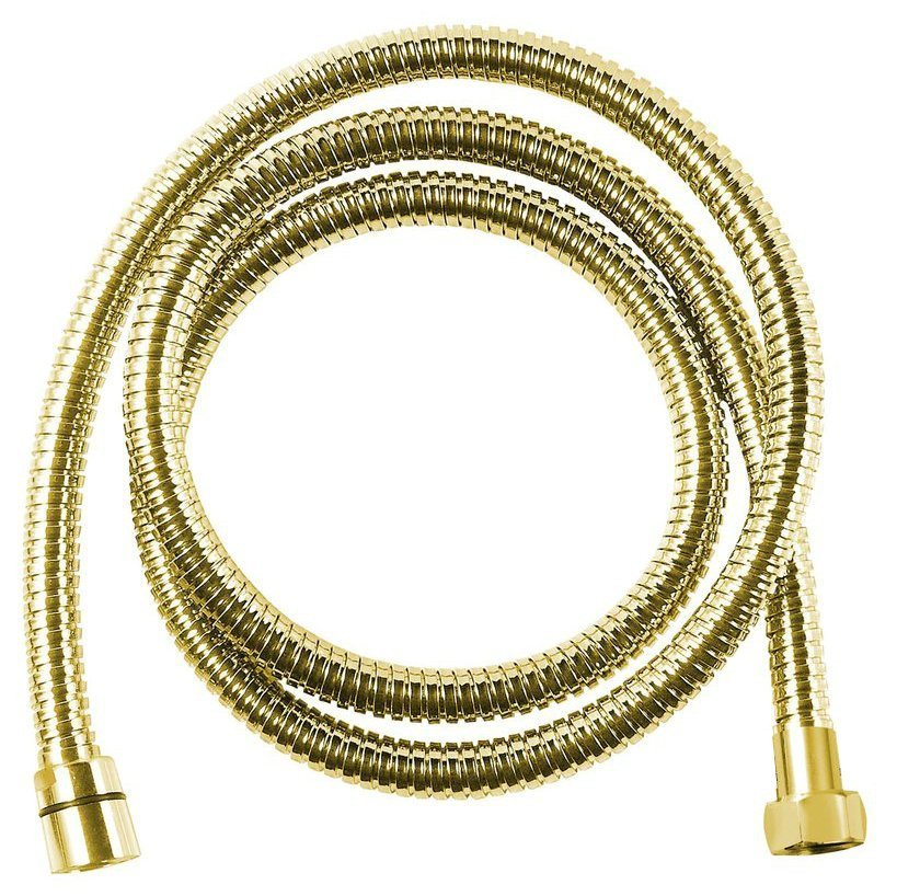 POWERFLEX kovová sprchová hadice, 175cm, zlato