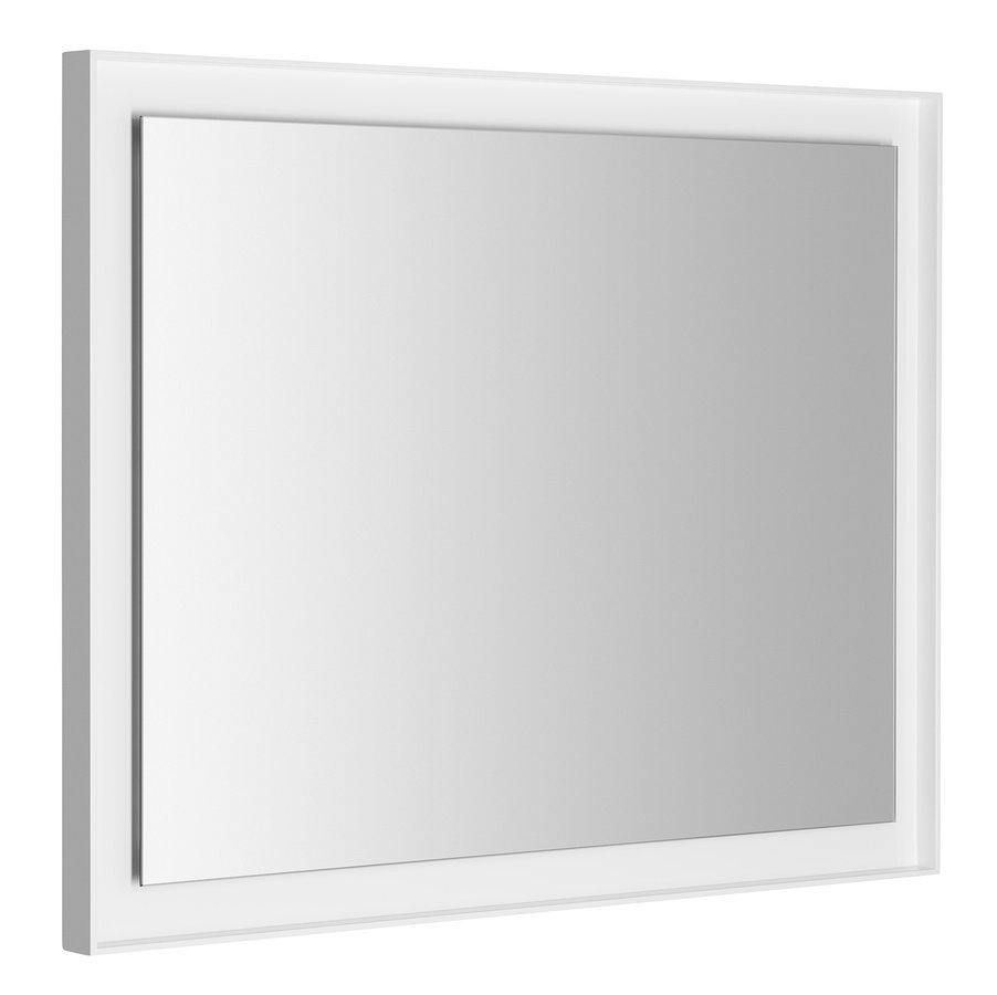 FLUT zrcadlo s LED podsvícením 900x700mm, bílá