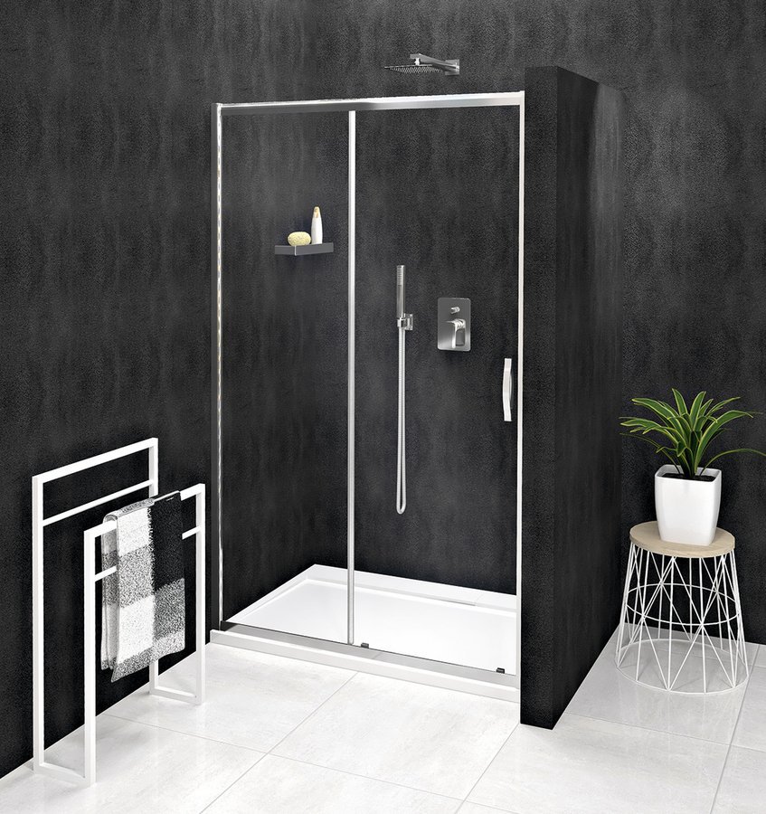 SIGMA SIMPLY sprchové dveře posuvné 1200 mm, čiré sklo