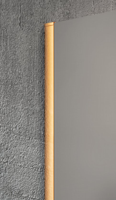 VARIO stěnový profil 2000mm, zlatá