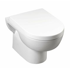 MODIS závěsná WC mísa, 36x52cm, bílá