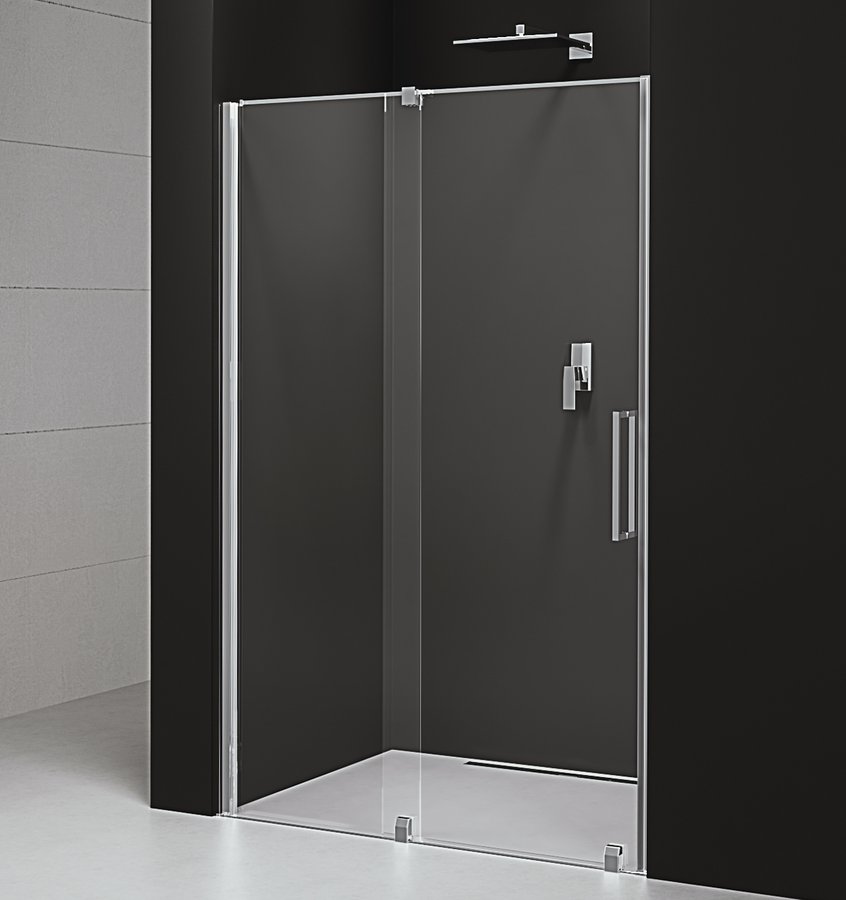 ROLLS sprchové dveře 1600mm, výška 2000mm, čiré sklo