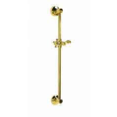 ANTEA sprchová tyč, posuvný držák, 670mm, zlato