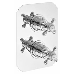 SASSARI podomítková sprchová termostatická baterie, 1 výstup, chrom