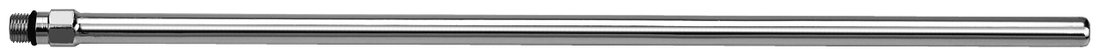 Pevná připojovací trubka 10mm-M10x1, 60 cm, chrom