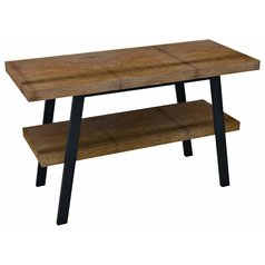 TWIGA umyvadlový stolek 110x72x50 cm, černá mat/old wood