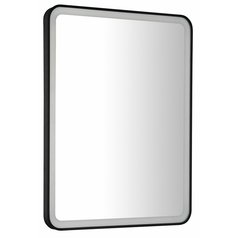 VENERO zrcadlo s LED osvětlením 60x80cm, černá