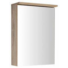 KAWA STRIP galerka s LED osvětlením 50x70x22cm, dub emporio