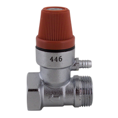 STENO pojistný ventil 1/2" 6bar bojler It. Art. 446 5844612