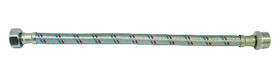 STENO flexibilní hadice gigant plnoprůtok 1"x 1" 85 MF 60cm nerez 856011G